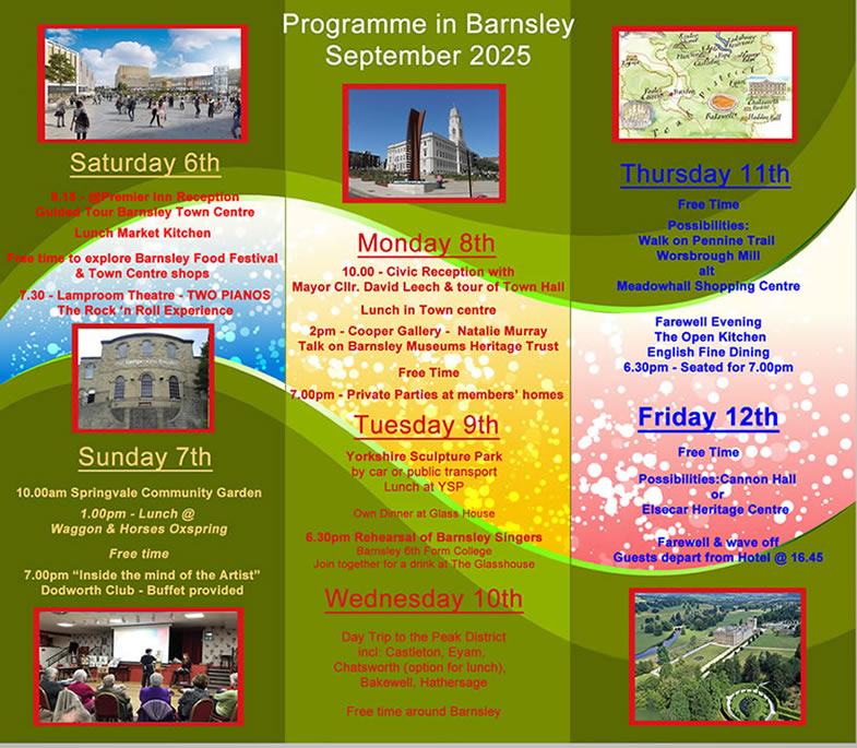 Programme of events